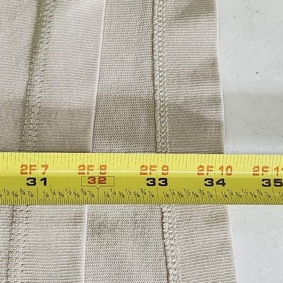 Eddie Bauer Men's Xl Tall Long Sleeve Polo Shirt Casual Preppy Beige - Thumbnail 3