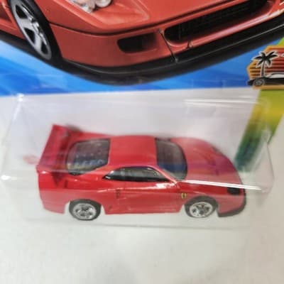 2025 Hot Wheels Ferrari F40 Competizione HW Exotics Red Car 1/64 Toy NEW - Thumbnail 3