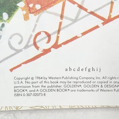 Jingle Bells #458 A Little Golden Book Kids 1964 - Thumbnail 2