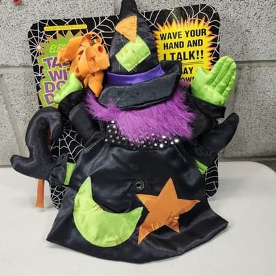 Vintage Halloween Dan Dee Witch Decoration Holiday Home Decor - Thumbnail 2