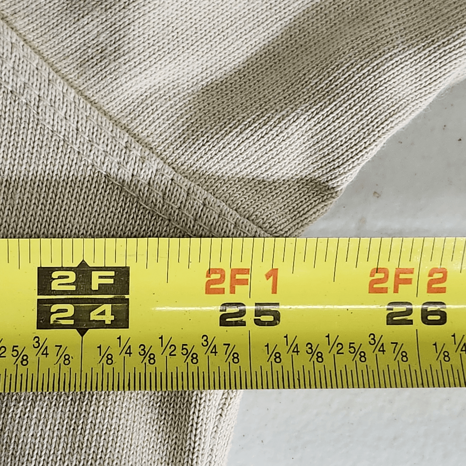 Eddie Bauer Men's Xl Tall Long Sleeve Polo Shirt Casual Preppy Beige - Thumbnail 2