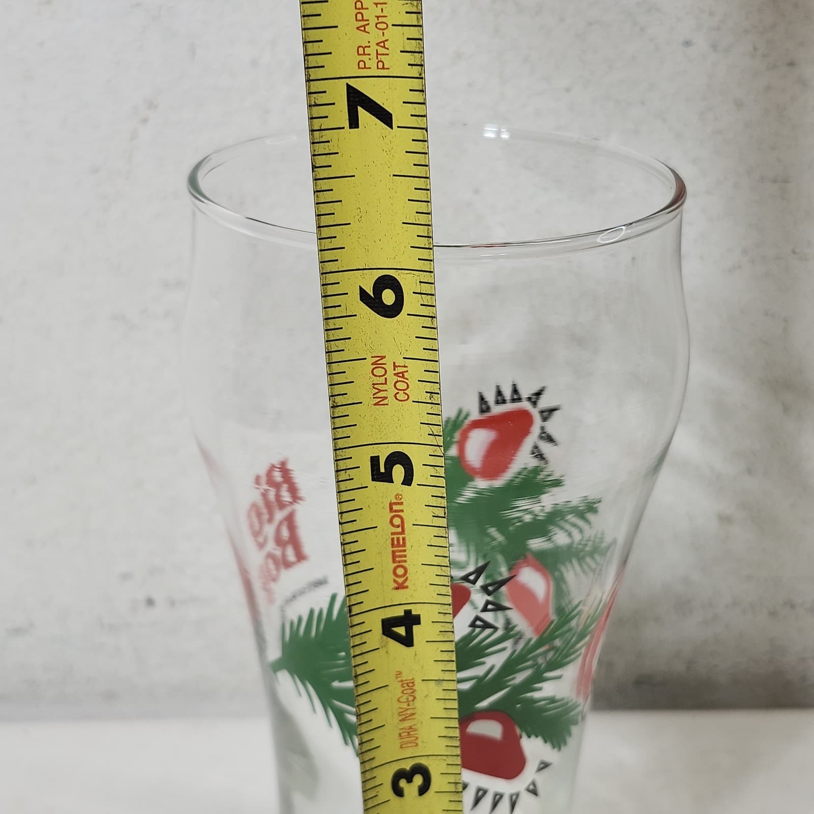 Bob's Big Boy Restaurant & Bakery Wreath Holidays Christmas Glass Cup - Thumbnail 7