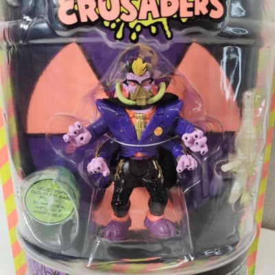 Toxic Crusaders Dr. Killemoff 5” Action Figure Toy By Trick Or Treat Studios NEW - Thumbnail 2