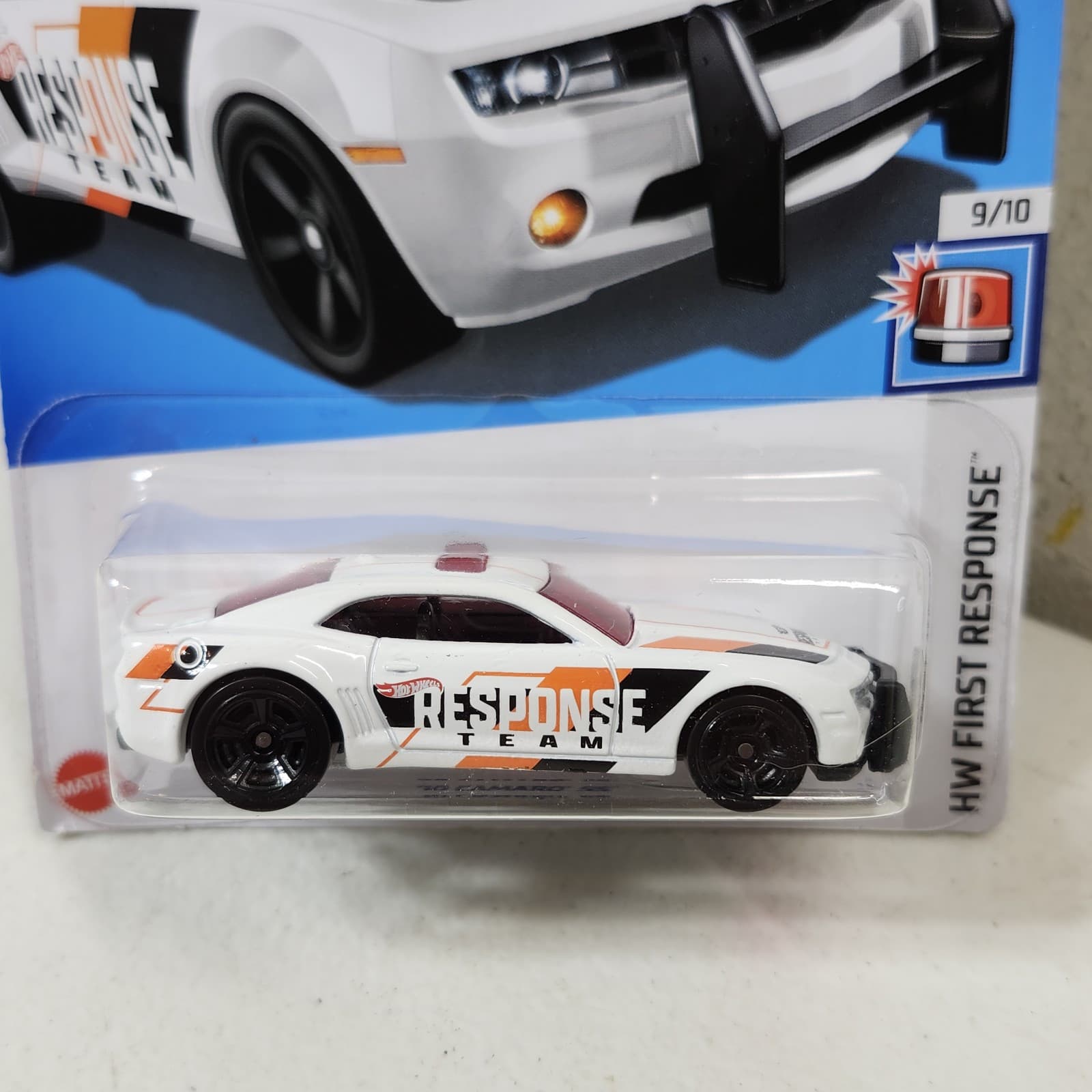 Hot Wheels HW First Response '10 Chevy Camaro SS White 1/64 Car Toy Vehicle NEW - Thumbnail 2
