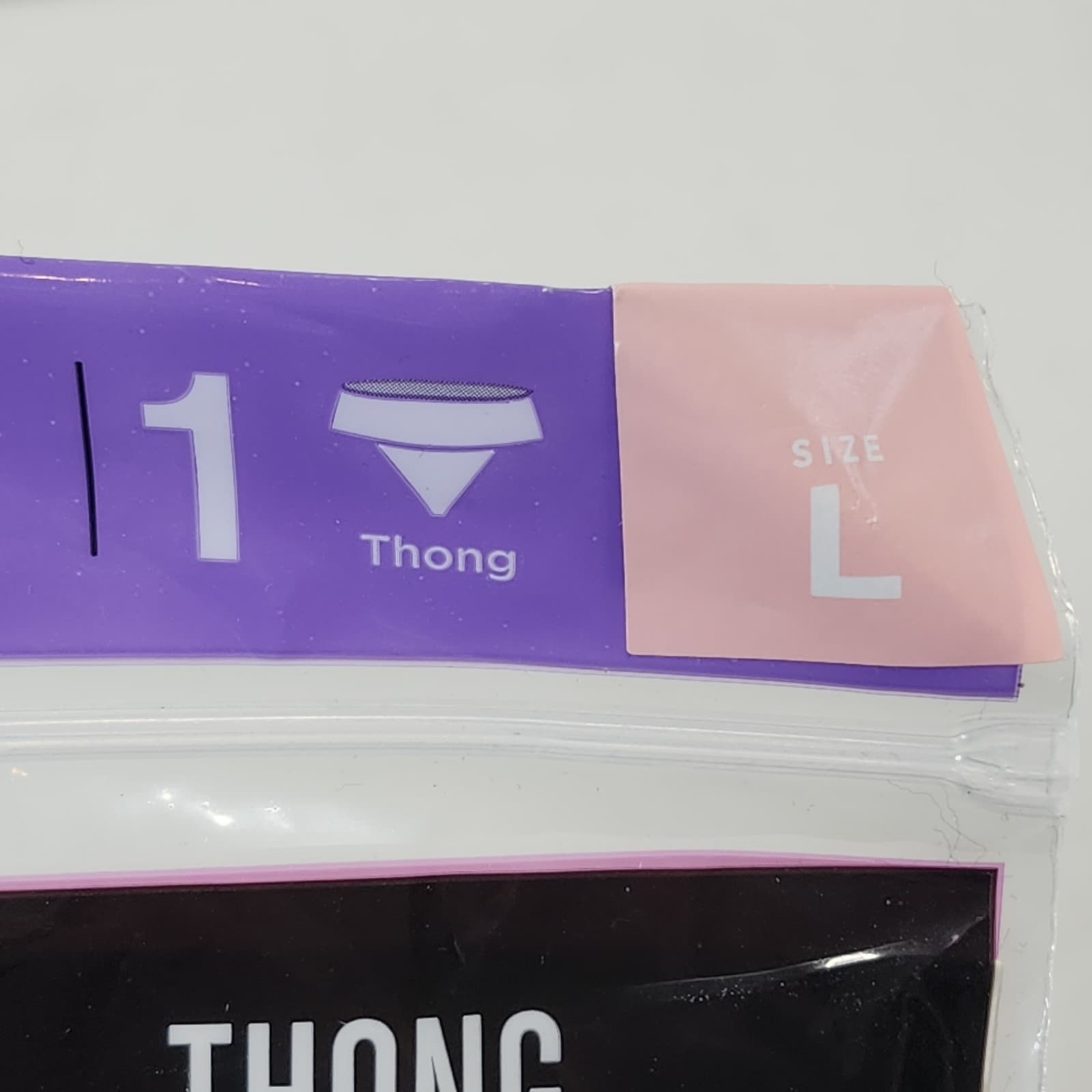 Maidenform Women's Lace Shaping Thong Size Large Black Flexees NEW - Thumbnail 4