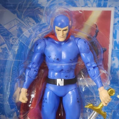 DC Multiverse NightMaster 7' Action Figure Shadowpact Red Platinum McFarlane NEW - Thumbnail 3