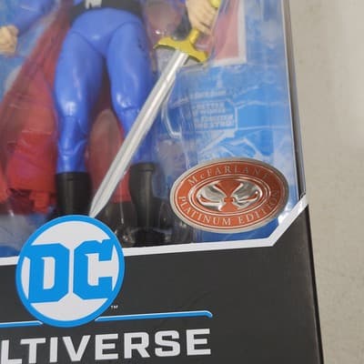 DC Multiverse NightMaster 7' Action Figure Shadowpact Red Platinum McFarlane NEW - Thumbnail 4