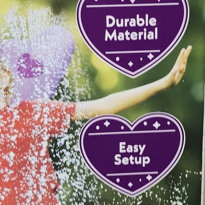 Care Bears Share Bear Purple Inflatable Sprinkler Water Kids Outdoor Toy NEW - Thumbnail 3