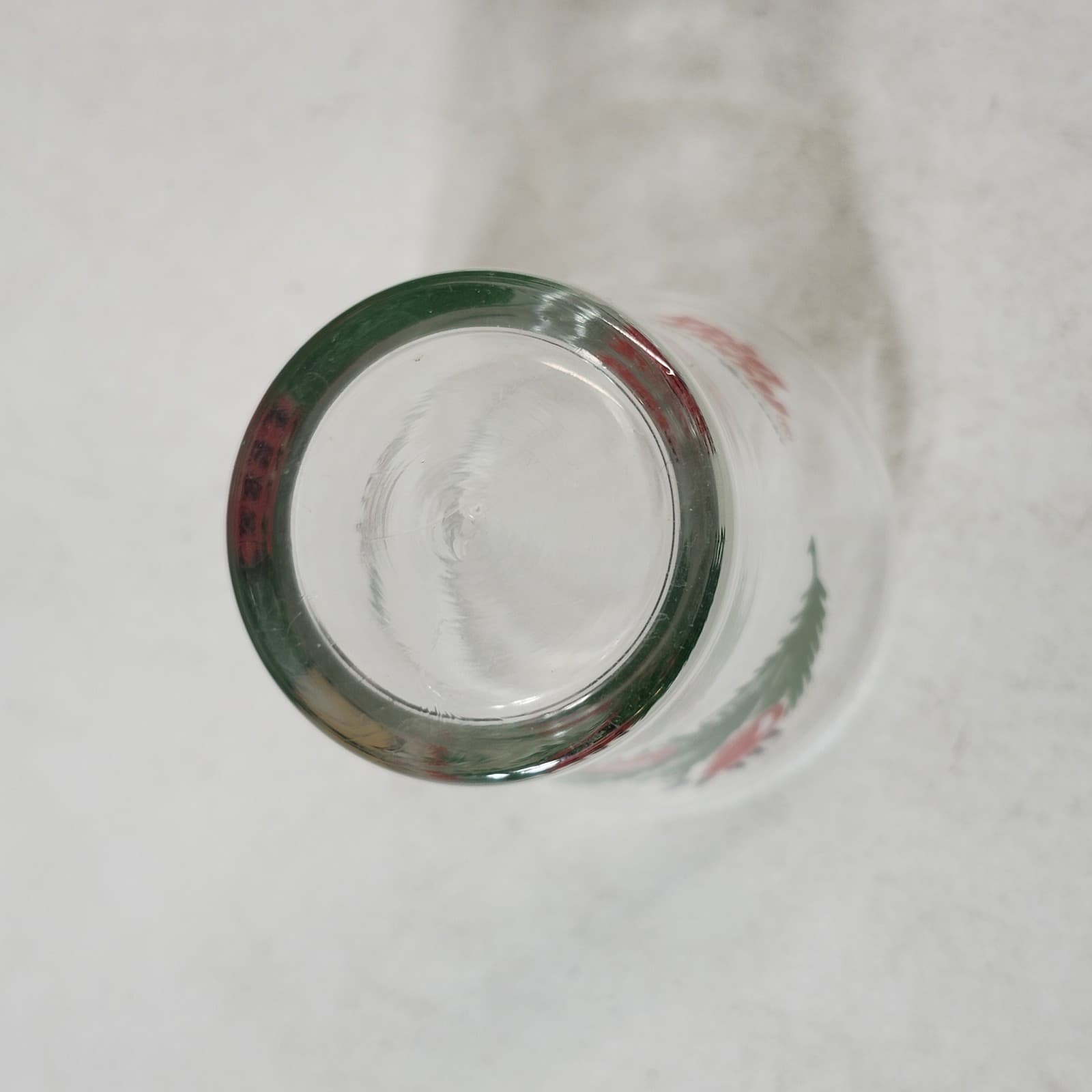 Bob's Big Boy Restaurant & Bakery Wreath Holidays Christmas Glass Cup - Thumbnail 8