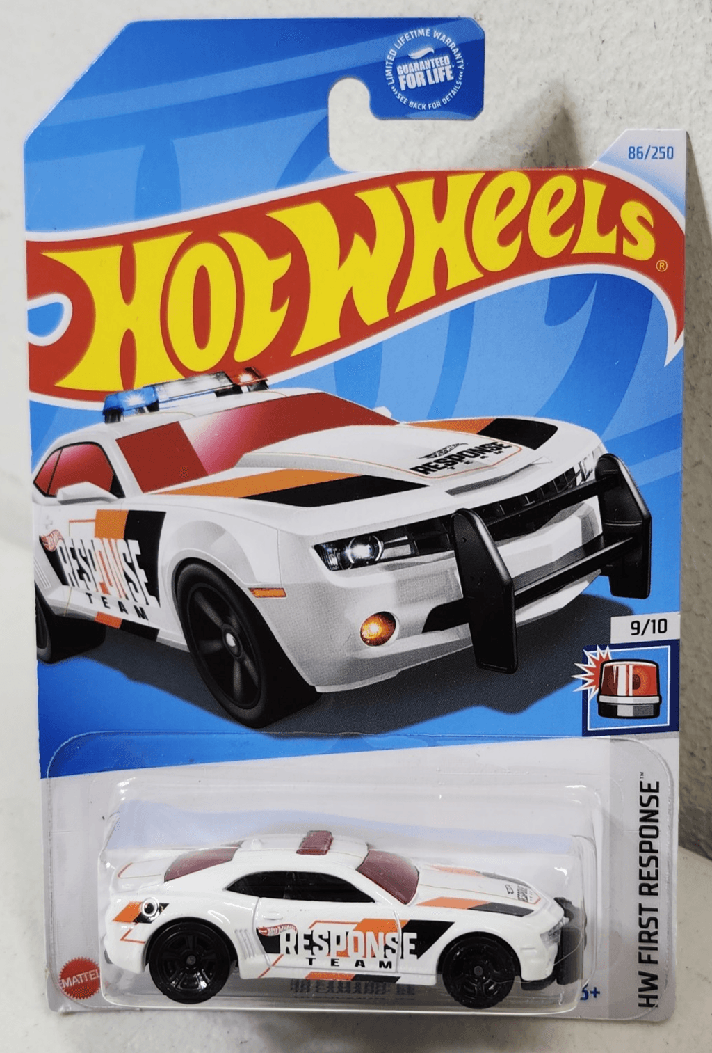 Hot Wheels HW First Response '10 Chevy Camaro SS White 1/64 Car Toy Vehicle NEW