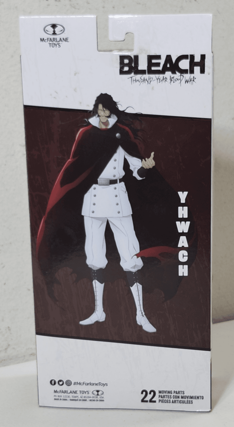 Bleach Thousand Year Blood War Yhwach 7" Action Figure McFarlane Toys NEW - Thumbnail 7