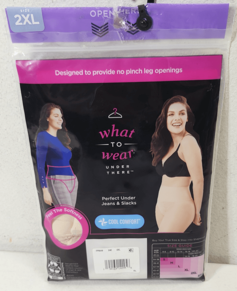 Maidenform Women's Lace Shaping Thong Size 2XL Beige Flexees NEW - Thumbnail 7