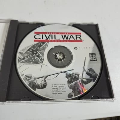 Robert E. Lee Civil War General Big Box PC Game Windows 95 CD ROM - Thumbnail 2
