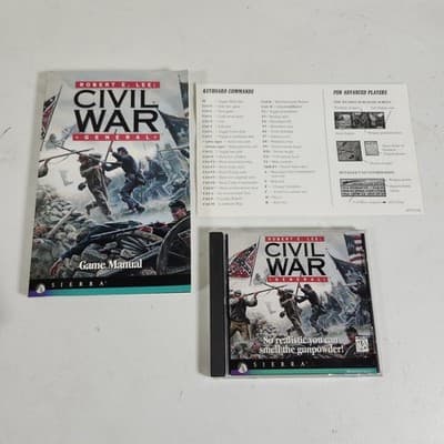 Robert E. Lee Civil War General Big Box PC Game Windows 95 CD ROM - Thumbnail 3