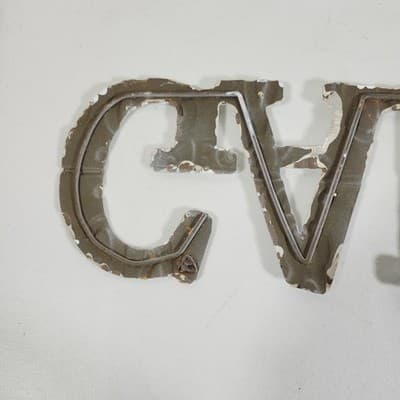 Garden Sign 28"x6" Hanging Metal Word Display Home Greenhouse Decor - Thumbnail 11