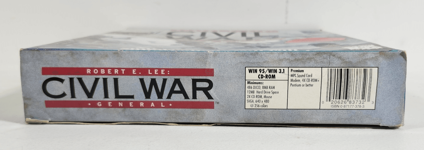 Robert E. Lee Civil War General Big Box PC Game Windows 95 CD ROM - Thumbnail 7