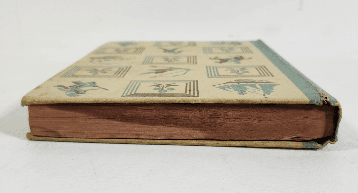 1941 Bible Stories Old And New Testaments Hardcover Whitman - Thumbnail 4
