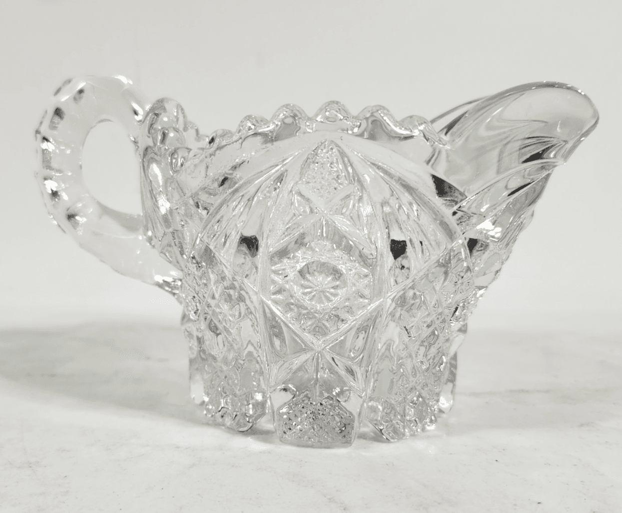 Vintage Creamer Small Pitcher by Imperial Glass Company Home Decor - Thumbnail 6
