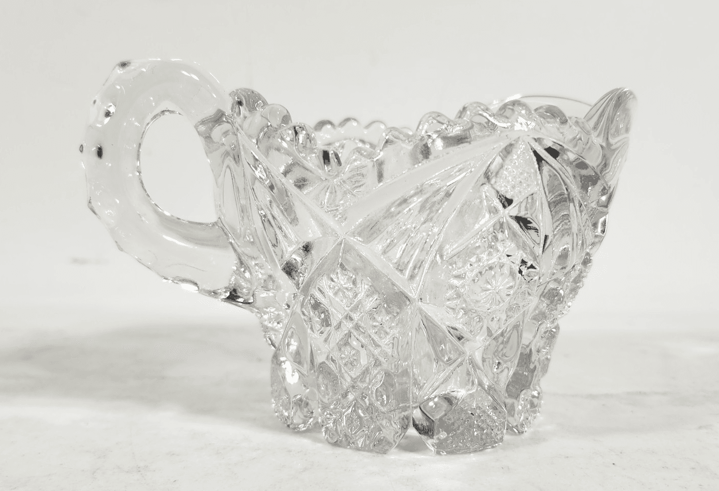 Vintage Creamer Small Pitcher by Imperial Glass Company Home Decor - Thumbnail 5