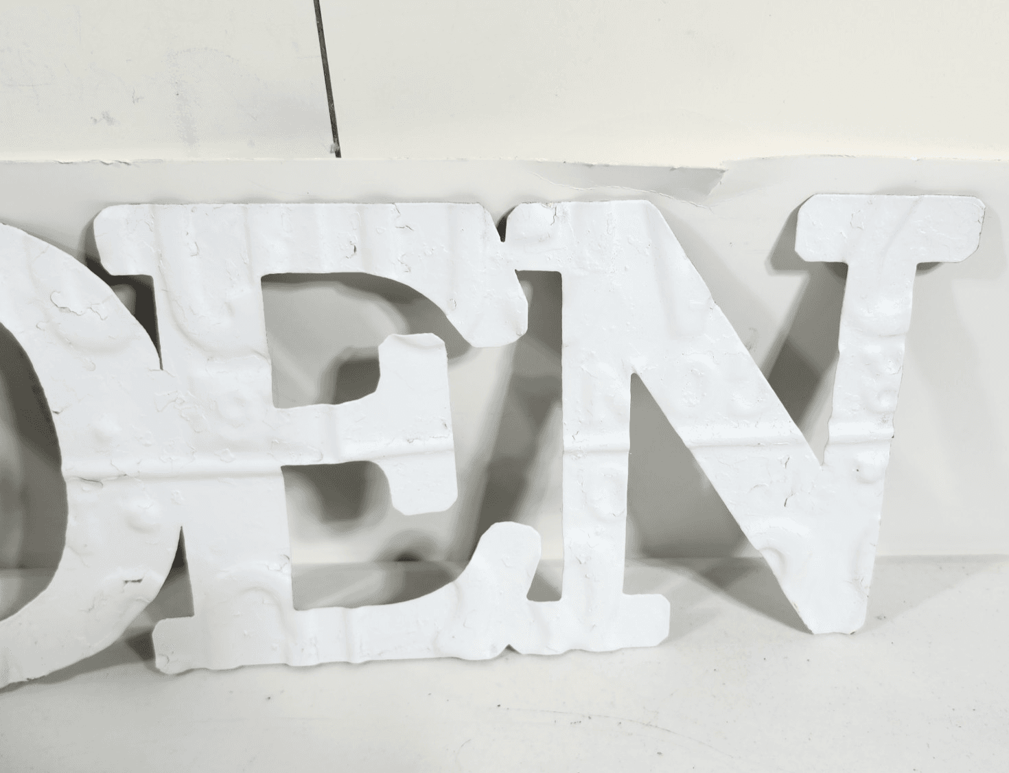 Garden Sign 28"x6" Hanging Metal Word Display Home Greenhouse Decor - Thumbnail 5