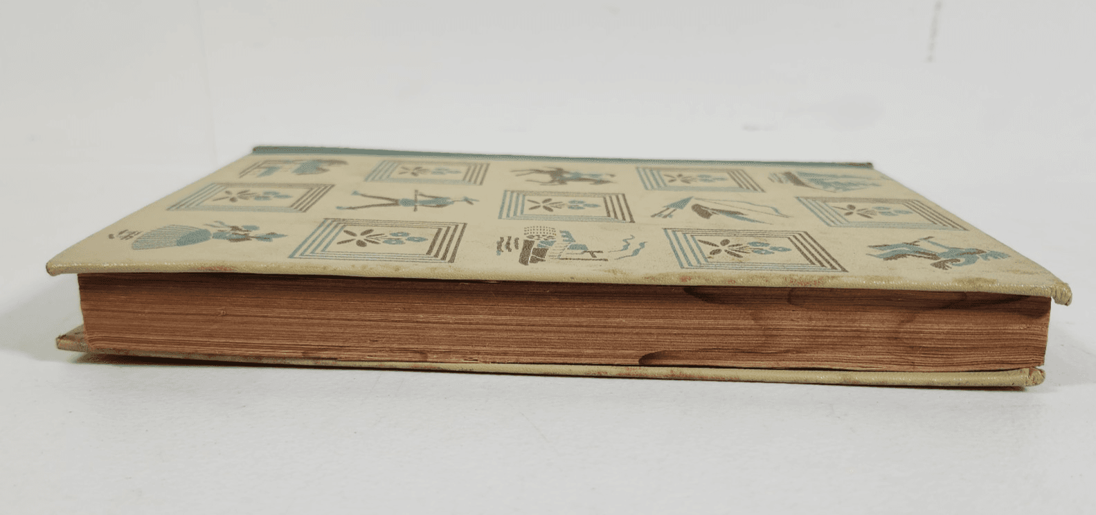 1941 Bible Stories Old And New Testaments Hardcover Whitman - Thumbnail 5