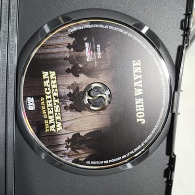 The Great American Western John Wayne DVD 2-Disc Set 11 movies over 11 Hours - Thumbnail 2