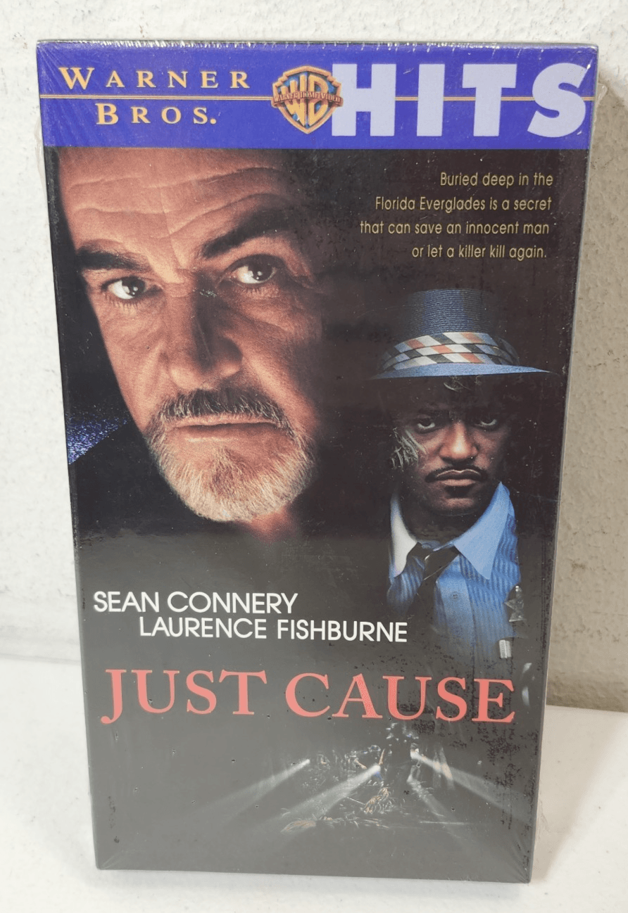 Just Cause VHS, 1997 Sean Connery Laurence Fishburne Sealed NEW