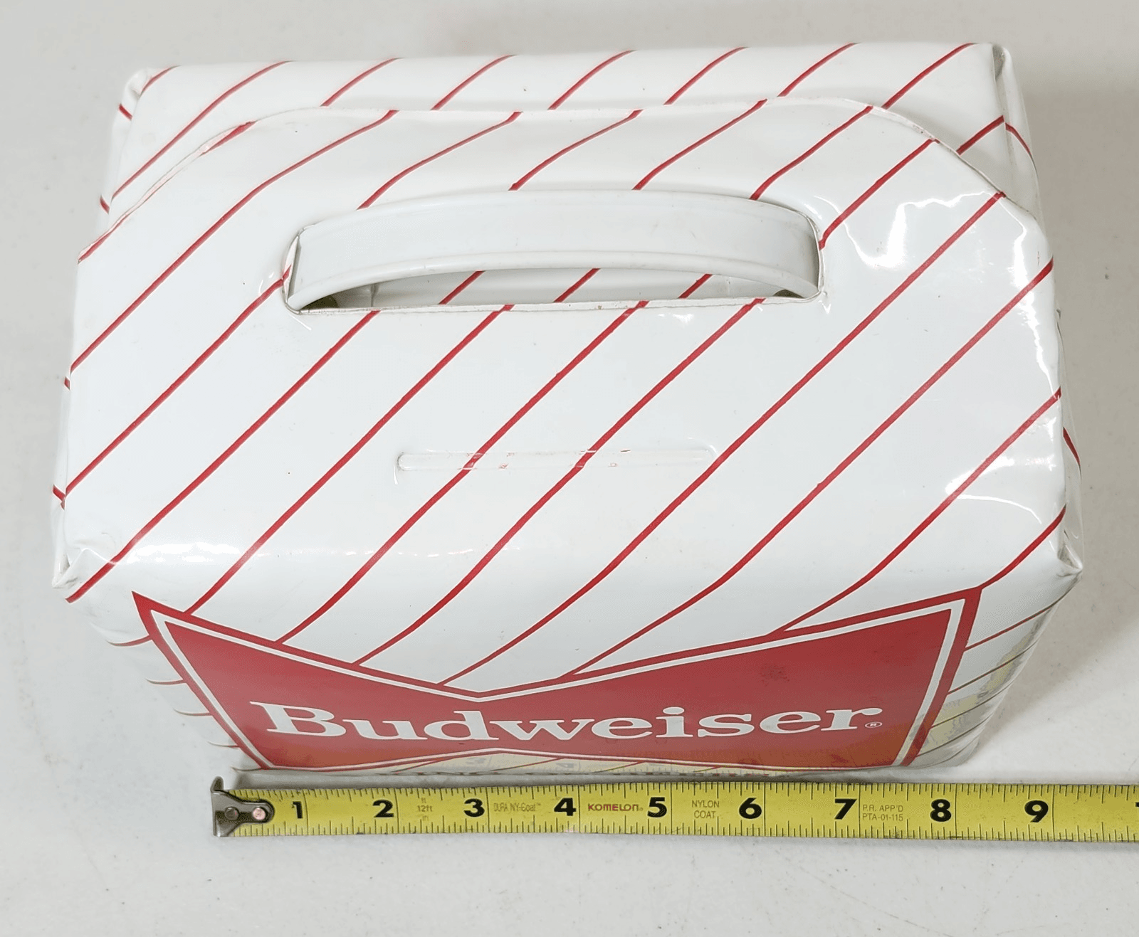 Budweiser King Of Beers Classic Red Bowtie 6 Pack Soft Cooler With Handle - Thumbnail 8