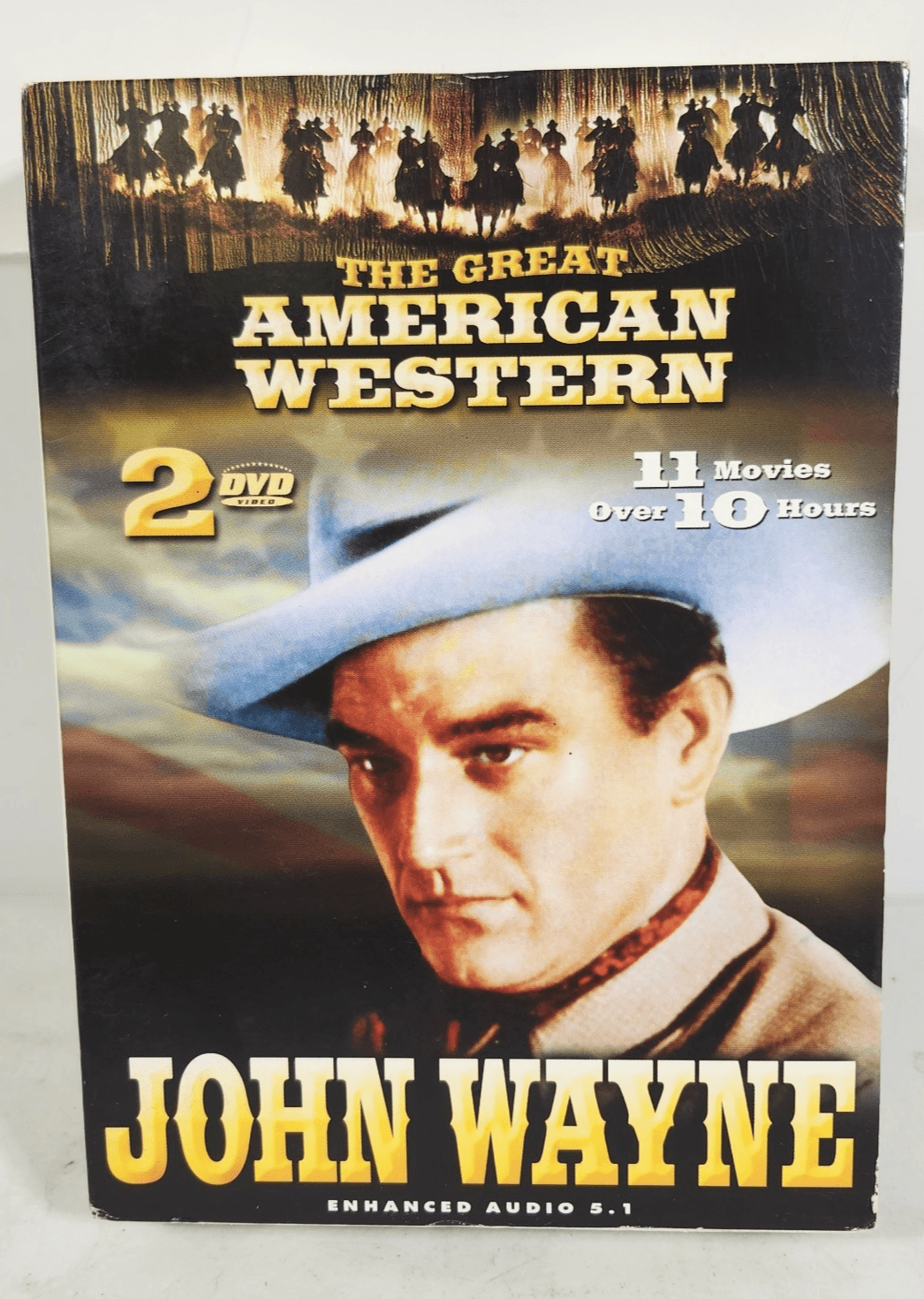 The Great American Western John Wayne DVD 2-Disc Set 11 movies over 11 Hours