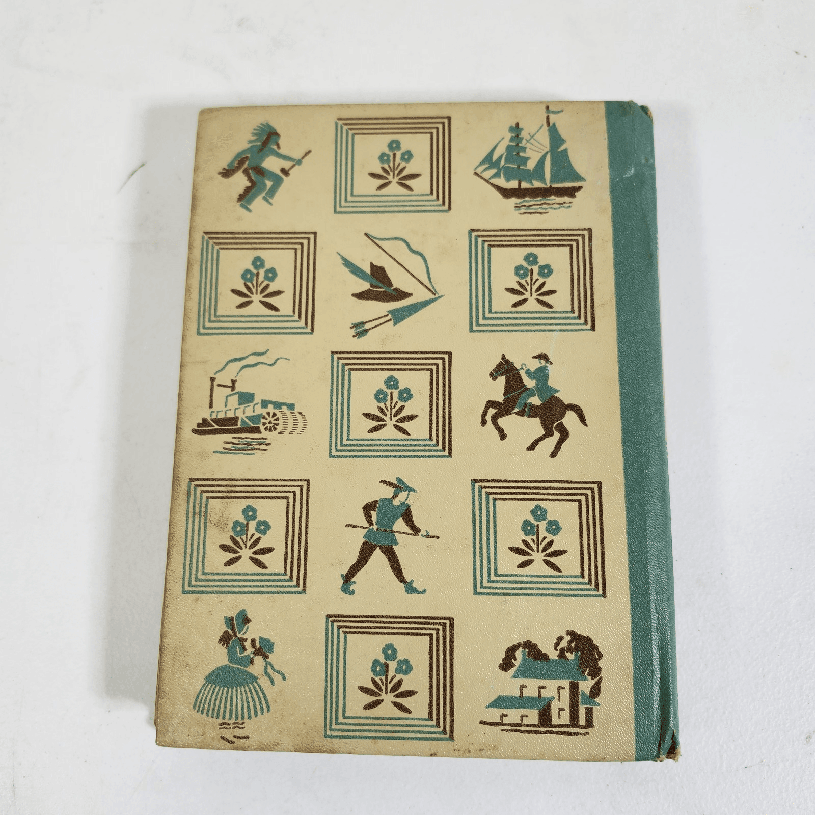 1941 Bible Stories Old And New Testaments Hardcover Whitman - Thumbnail 6