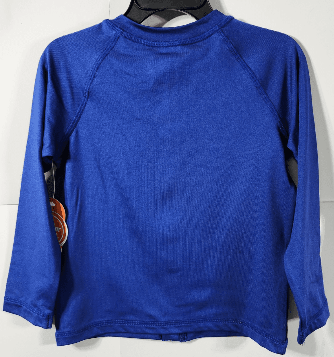 Wonder Nation Boys Full Zip Shirt Size 3T Blue Long Sleeve NEW - Thumbnail 4