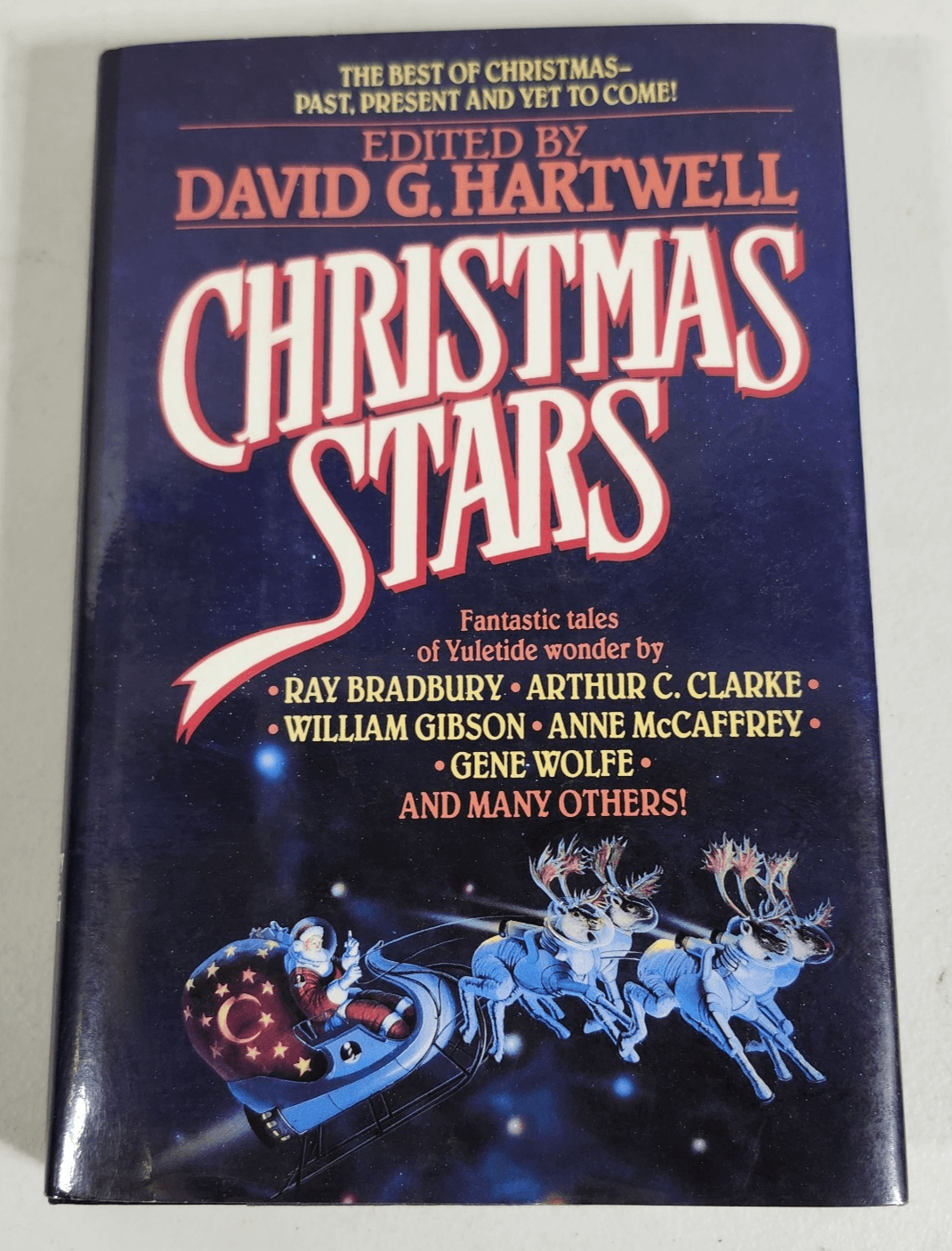 Christmas Stars David G. Hartwell Editor 1992 First Edition Hardcover Book