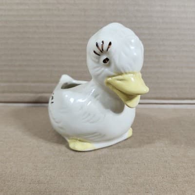 Vintage Ceramic Duck Planters Figurine Home Garden Decor - Thumbnail 12