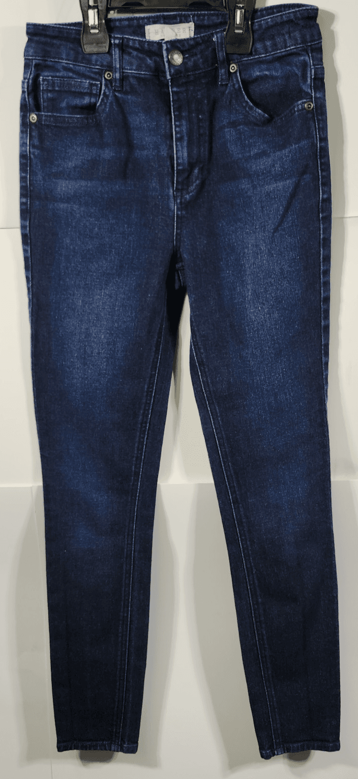 Harper Heritage Jeans Womens 26 Blue Skinny High Rise Stretch Denim Dark Wash