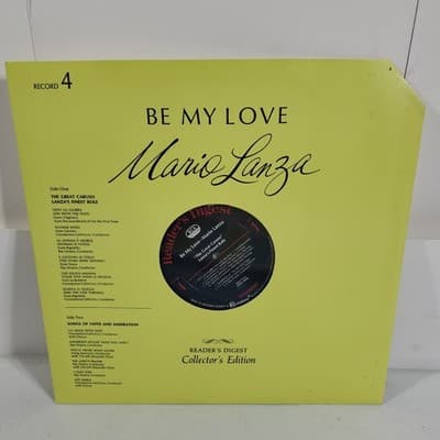 Be My Love Collectors Edition Mario Lanza Vinyl Record Box Set - Thumbnail 7