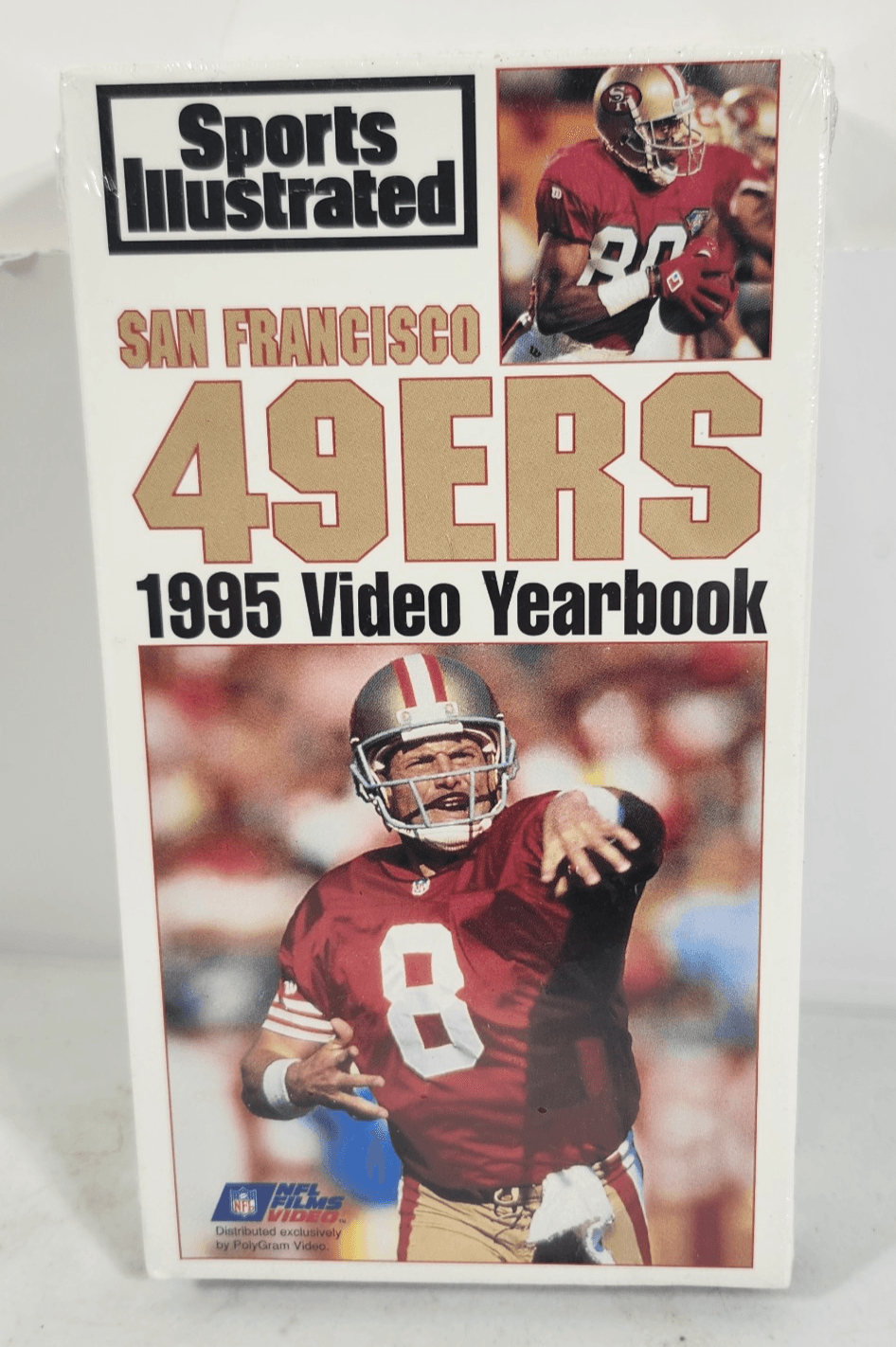 San Francisco 49ers 1995 Video Yearbook VHS NFL Sports Illustrated NEW SEALED