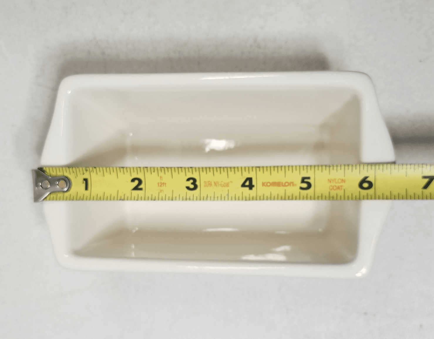 Nantucket Stoneware Mini Ceramic Christmas Loaf Pan Snowman Snowflake - Thumbnail 6