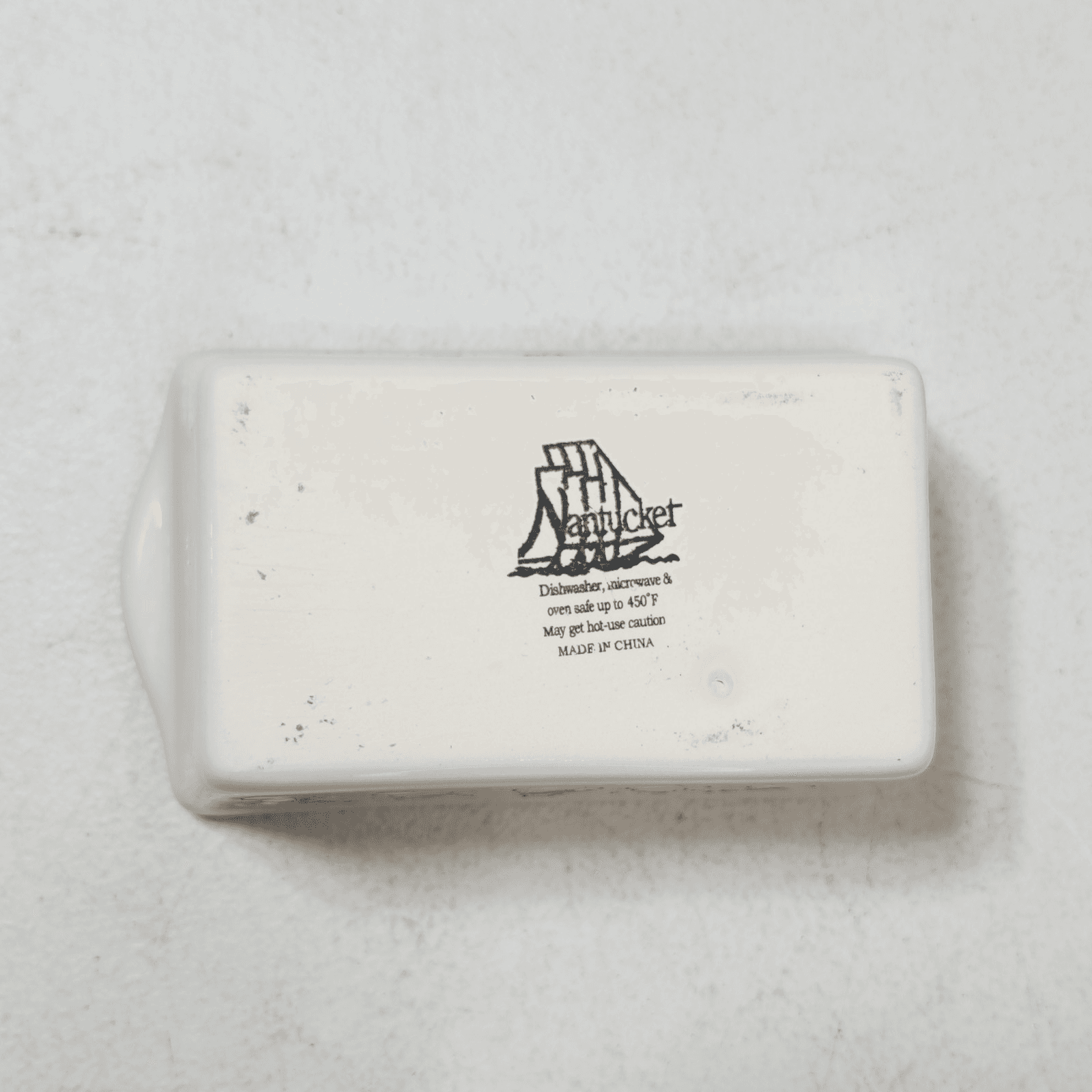 Nantucket Stoneware Mini Ceramic Christmas Loaf Pan Snowman Snowflake - Thumbnail 8