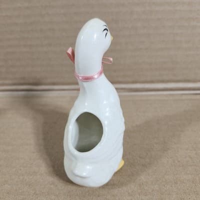 Vintage Ceramic Duck Planters Figurine Home Garden Decor - Thumbnail 5