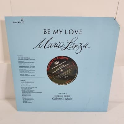 Be My Love Collectors Edition Mario Lanza Vinyl Record Box Set - Thumbnail 8