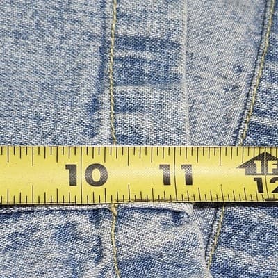 Basic Editions Mens Size 36 Jean Shorts Blue Denim - Thumbnail 3