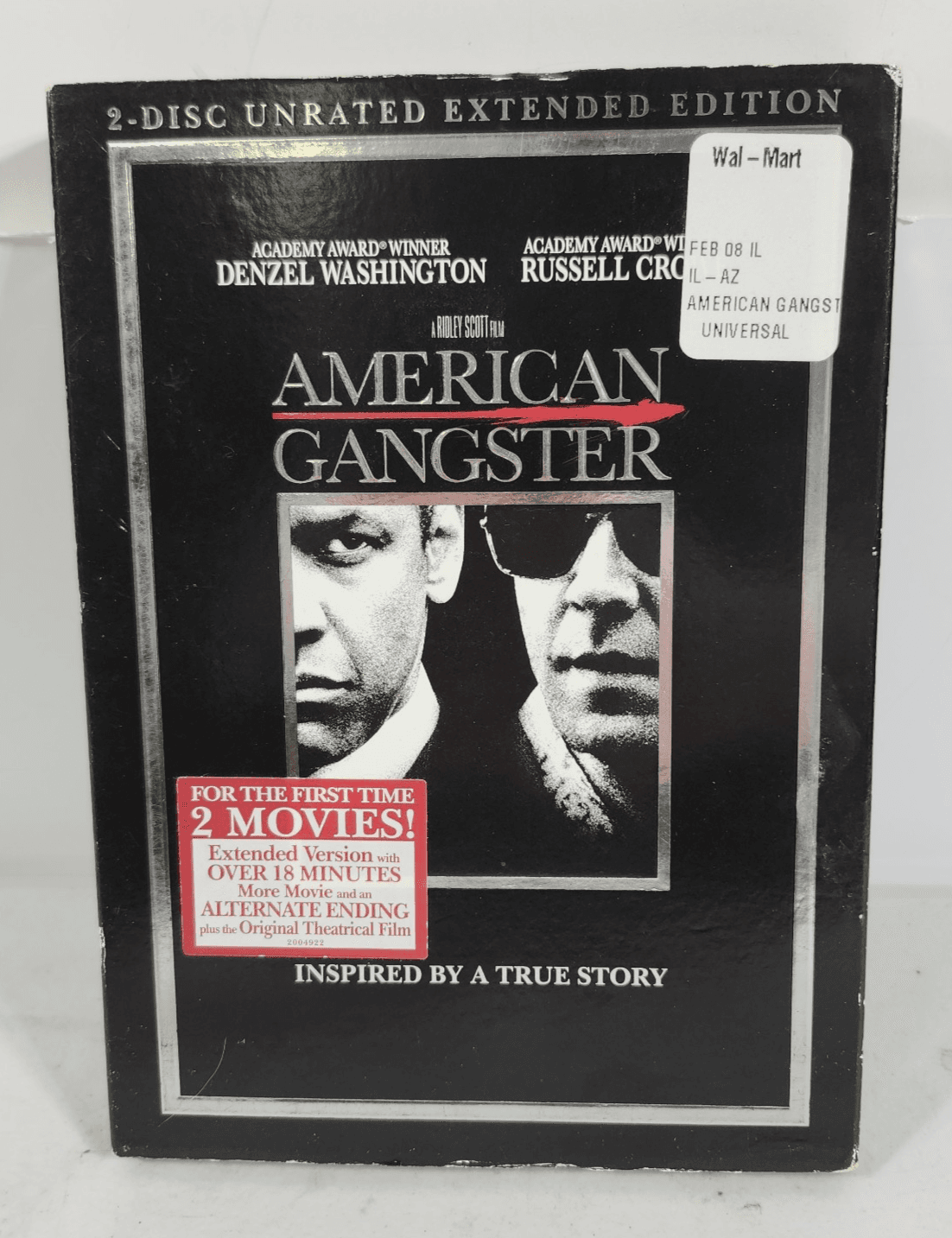 American Gangster (2-Disc Unrated Extended Edition) DVD Denzel Washington