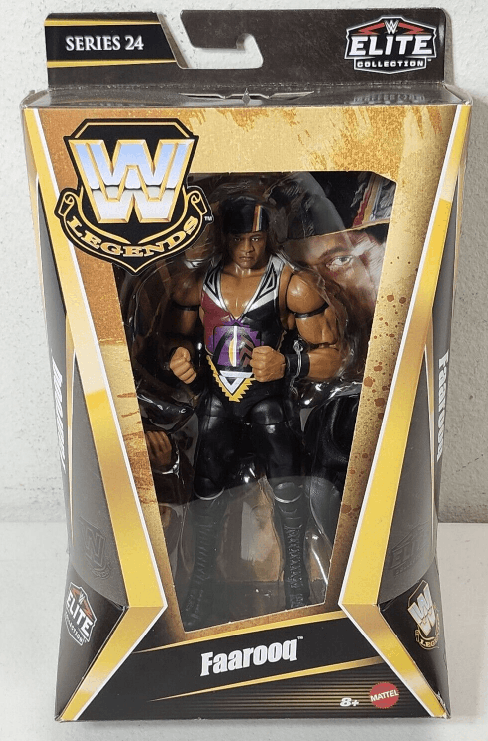 WWE Elite Legends Faarooq Series 24 Chase Action Figure Target Mattel Toy NEW