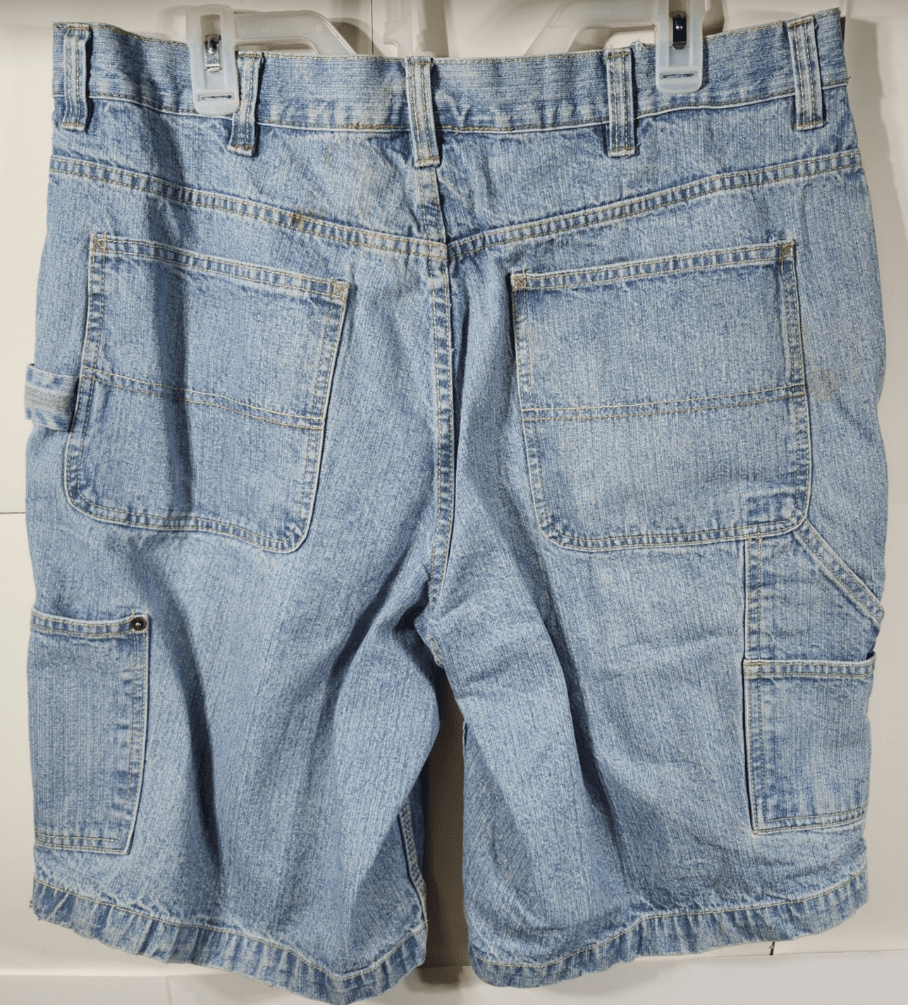 Basic Editions Mens Size 36 Jean Shorts Blue Denim - Thumbnail 6
