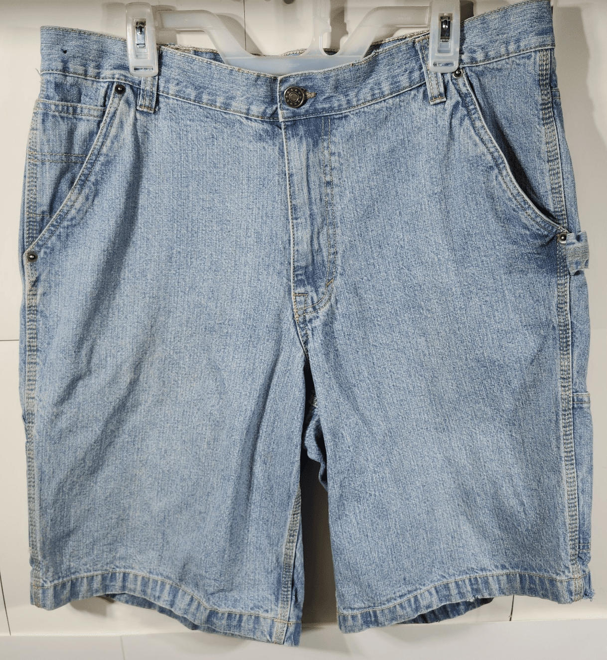 Basic Editions Mens Size 36 Jean Shorts Blue Denim - Thumbnail 5