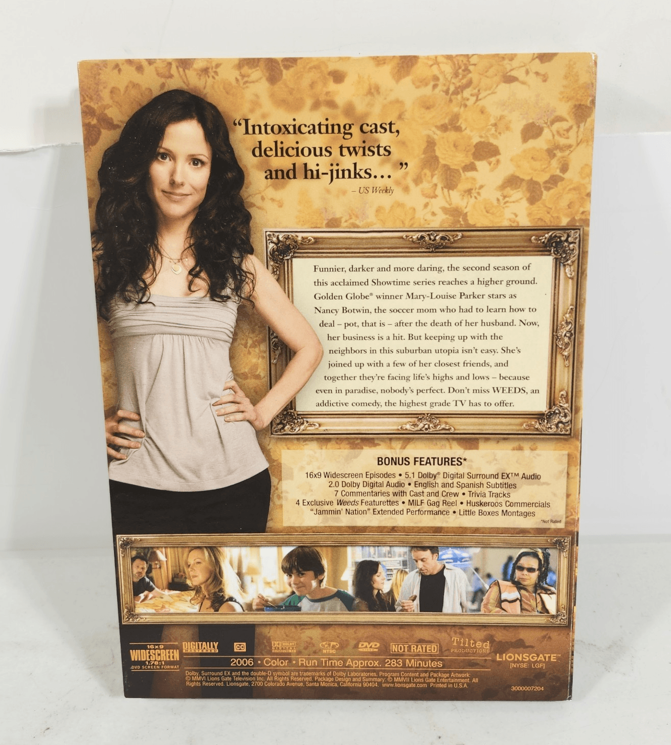 Weeds The Complete Season Two Mary Louise-Parker - Justin Kirk DVD - Thumbnail 4