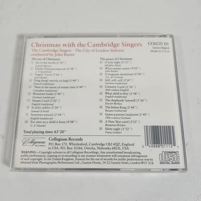 Christmas with the Cambridge Singers Music CD - Thumbnail 4