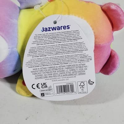 Squishmallows Care Bears Togetherness Bear HugMees 6" Plush Stuffed Toy NEW - Thumbnail 4
