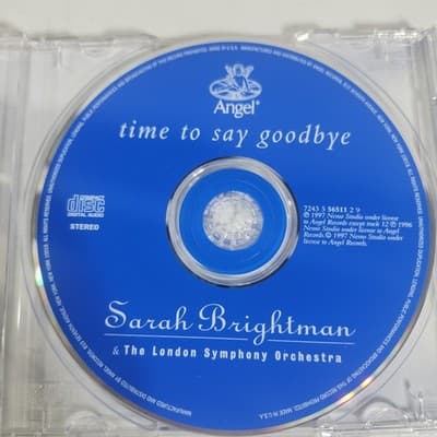 Time to Say Goodbye by Sarah Brightman Music CD 1997 - Thumbnail 3