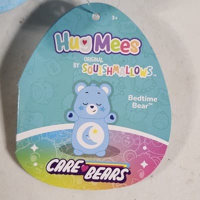 Squishmallows Care Bears Bedtime Bear HugMees 6" Plush Stuffed Toy NEW - Thumbnail 3